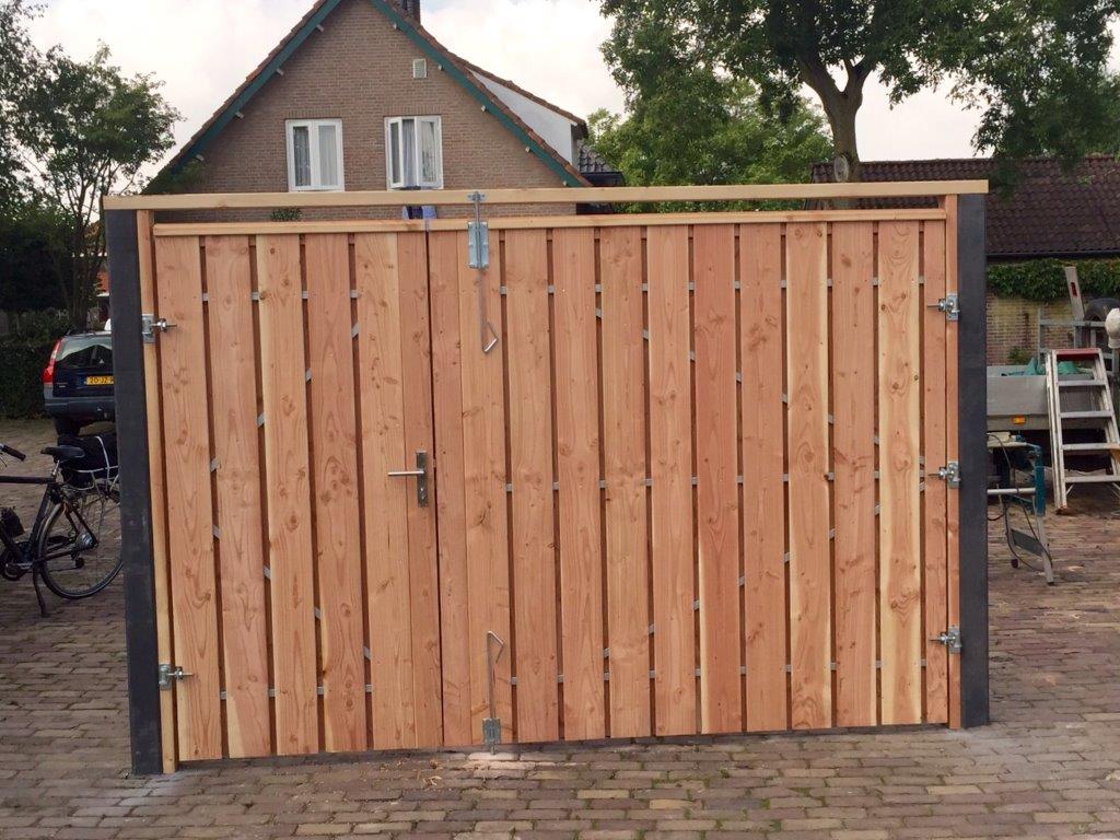 Houten poorten